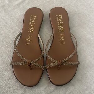 New Italian Shoemakers Sandals size 7 1/2.